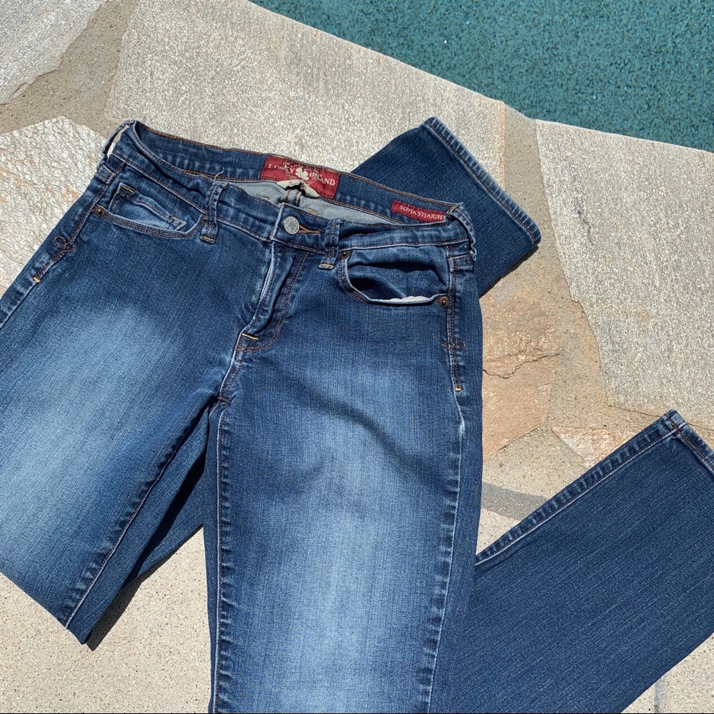 Lucky Brand Sofia Straight Leg Jeans